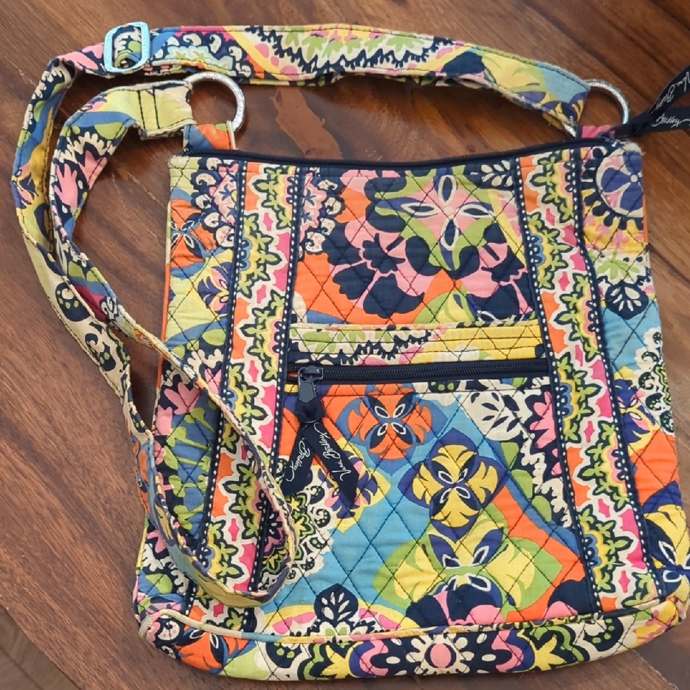 Vera Bradley Vibrant Floral Crossbody Bag
